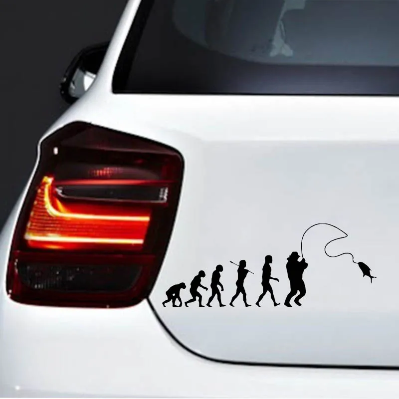 Fashion Car Stickers Fishing Evolution Car Decoration PVC Waterproof Sunscreen Decal Applicable To All Models 16cm*6cm
Fashion Car Stickers Fishing Evolution Car Decoration PVC Waterproof Sunscreen Decal Applicable To All Models 16cm*6cm