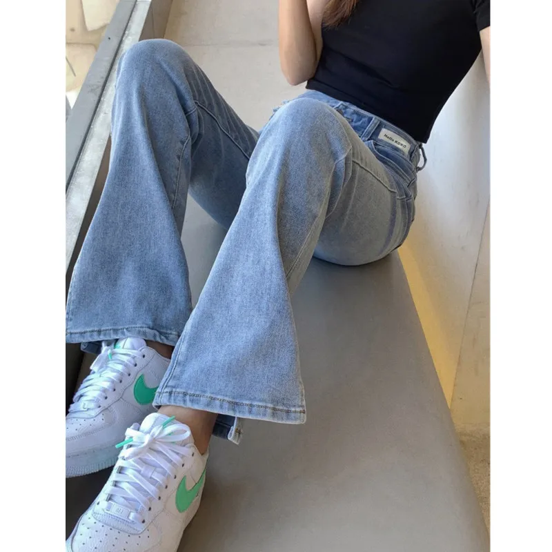 Real shot straight-leg jeans women's 2021 summer new high-waist all-match slim and high hollow design split jeans
Real shot straight-leg jeans women's 2021 summer new high-waist all-match slim and high hollow design split jeans