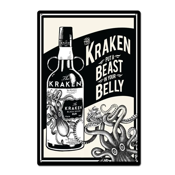 Kraken Puta Beast In Your Belly Poster Tin Sign Metal Plaque Home Bar Bistro Nightclub Wall Decoration Vintage Metal Plate
Kraken Puta Beast In Your Belly Poster Tin Sign Metal Plaque Home Bar Bistro Nightclub Wall Decoration Vintage Metal Plate