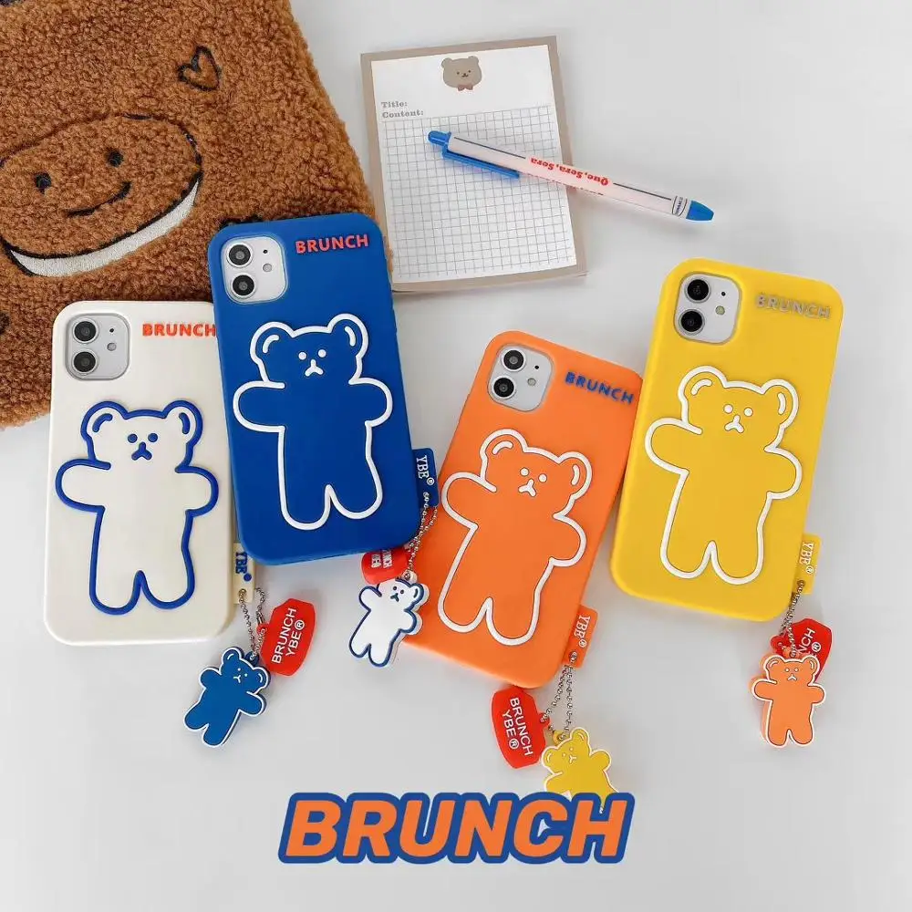 Cartoon Cute 3D Fat Bear + Doll Pendant High Quality Silicone Cover for Iphone 12Mini 11Pro MAX XS XR 7 8plus SE2020 Phone Case
Cartoon Cute 3D Fat Bear + Doll Pendant High Quality Silicone Cover for Iphone 12Mini 11Pro MAX XS XR 7 8plus SE2020 Phone Case