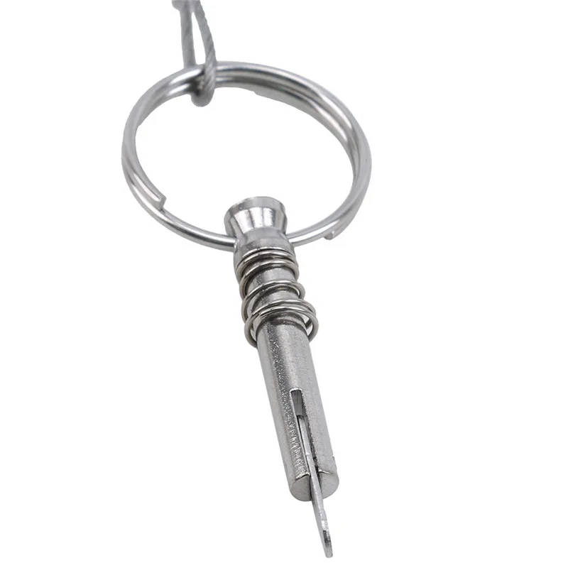 Stainless Steel 316 Boat Top Top Quick Release Ball Pin With Lanyard Marine Hardware Deck Hinge Replacement
Stainless Steel 316 Boat Top Top Quick Release Ball Pin With Lanyard Marine Hardware Deck Hinge Replacement
