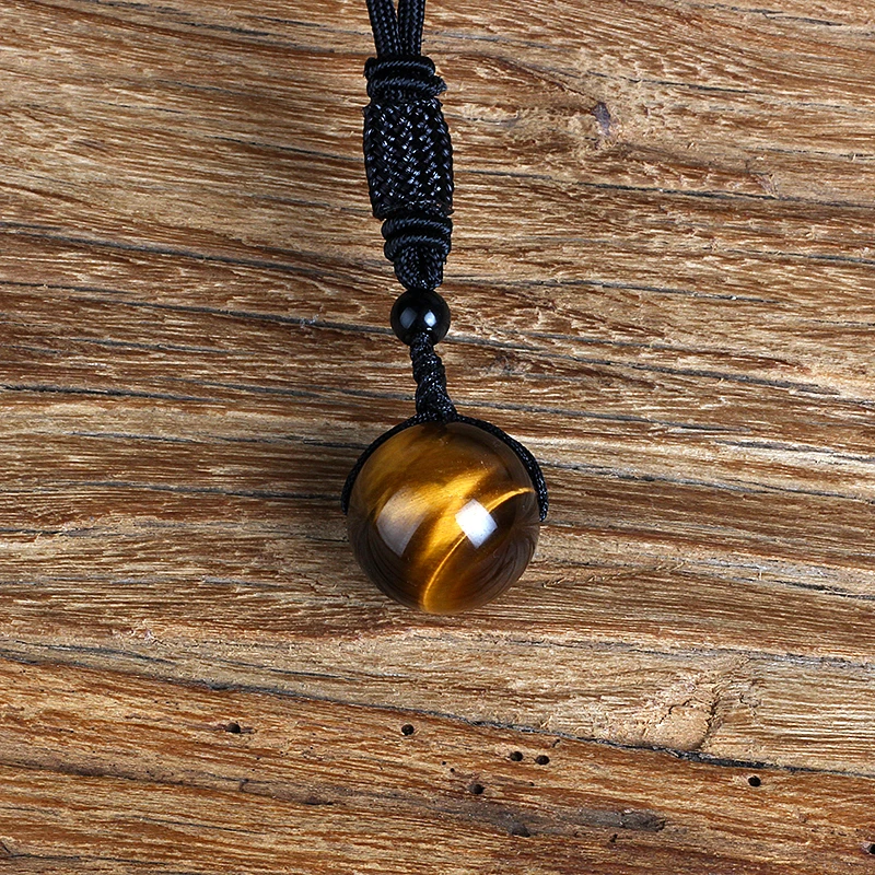 Fashion Nature Tiger Eye Stone Necklace for Women High Quality Natural Beads Weave Pendants & Necklaces Men Rope Chain Jewelry
Fashion Nature Tiger Eye Stone Necklace for Women High Quality Natural Beads Weave Pendants & Necklaces Men Rope Chain Jewelry