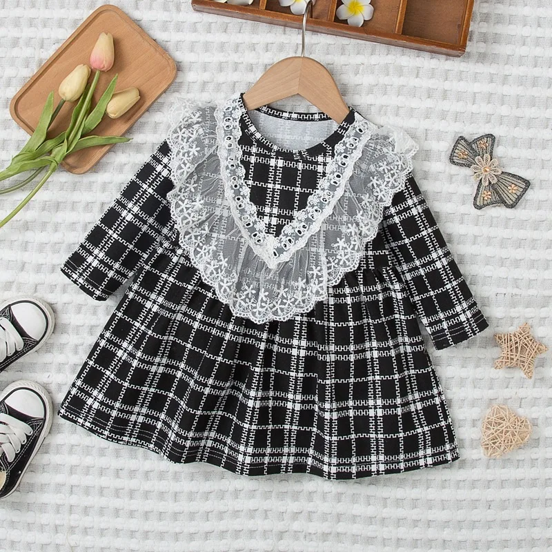 Весенняя одежда для новорожденных девочек, кружевное клетчатое платье принцессы, одежда для маленьких девочек, детские платья на день рожд...
Весенняя одежда для новорожденных девочек, кружевное клетчатое платье принцессы, одежда для маленьких девочек, детские платья на день рожд...