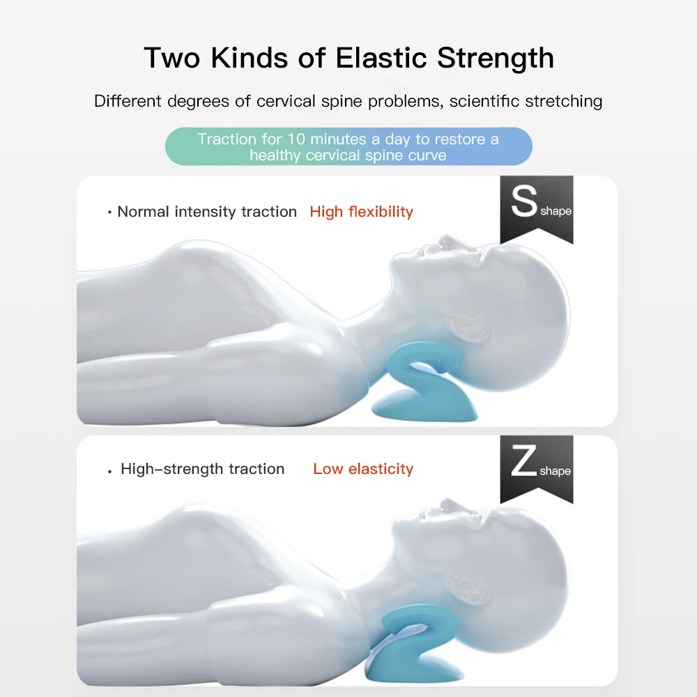 Подушка-Растяжитель Для шейного отдела позвоночника массажер для сцепления шеи