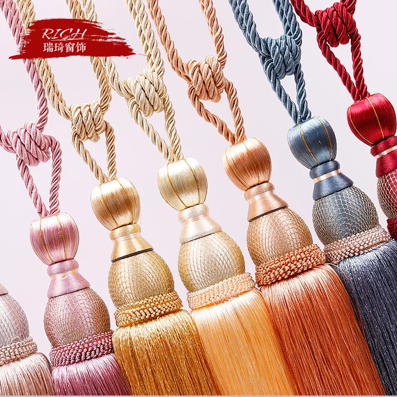 Curtain Accessories Accessories Manufacturers Supply 14-Color Gold Tennis Curtain Bandage Curtain Tassels Tassel Hanging Ball
Curtain Accessories Accessories Manufacturers Supply 14-Color Gold Tennis Curtain Bandage Curtain Tassels Tassel Hanging Ball