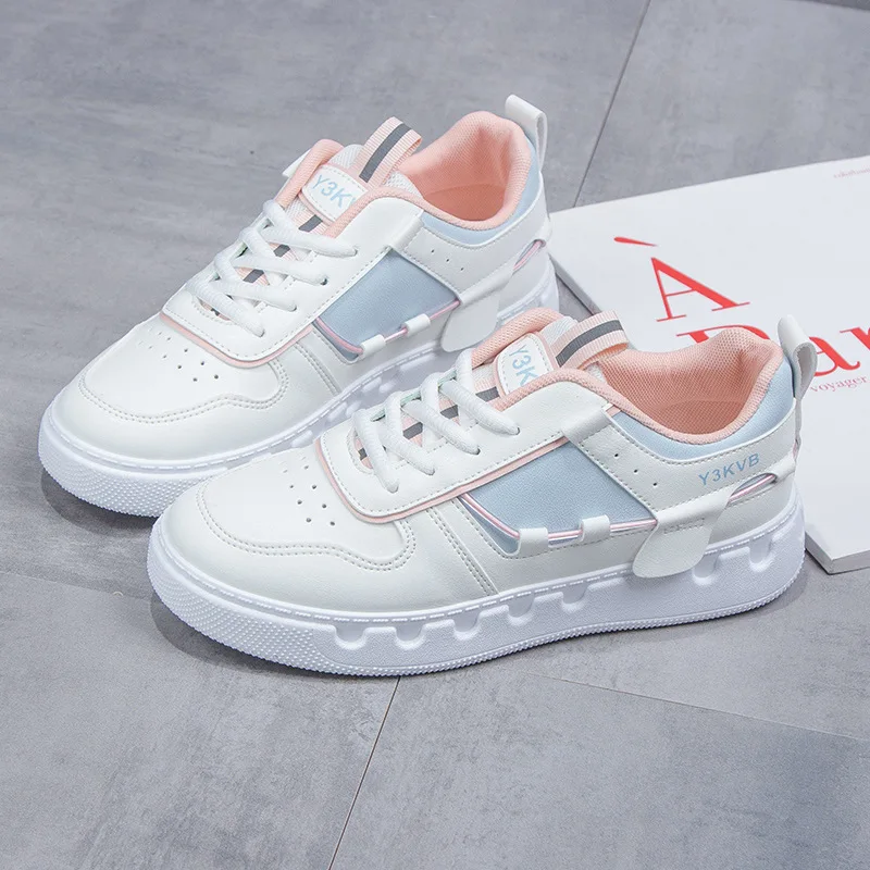 Fashion Design Womens White Sneakers for Spring 2021 New Hot Dad Shoes Platform Flat White Sneakers Casual Shoes Female
Fashion Design Womens White Sneakers for Spring 2021 New Hot Dad Shoes Platform Flat White Sneakers Casual Shoes Female