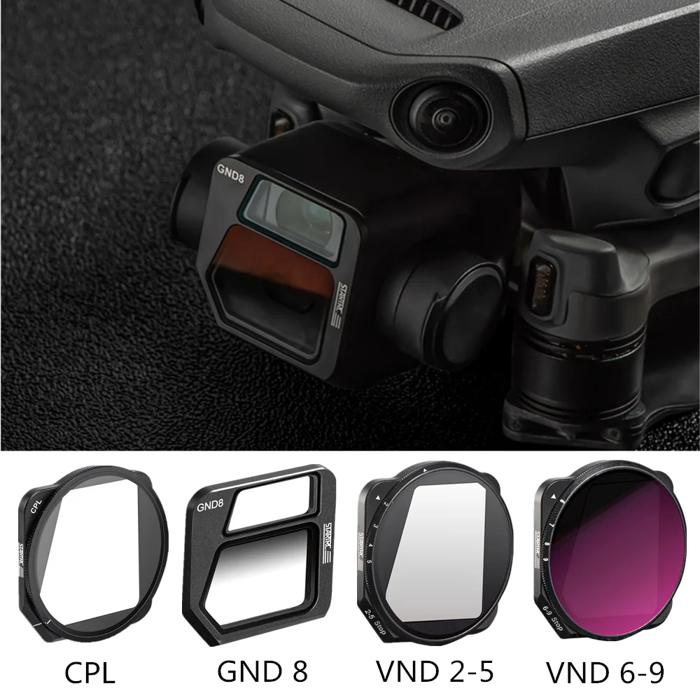 Mavic 3 Lens Filter Professional Gradient GND 8 VND2-5 VND6-9 ND4-32 ND64-512 ND CPL Filters for DJI Mavic 3 Accessories
Mavic 3 Lens Filter Professional Gradient GND 8 VND2-5 VND6-9 ND4-32 ND64-512 ND CPL Filters for DJI Mavic 3 Accessories