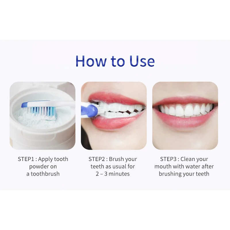 BREYLEE Teeth Whitening Powder Remove Plaque Stains Toothpaste Dental Tools Brighten Teeth Cleaning Oral Hygiene Toothbrush 30g
BREYLEE Teeth Whitening Powder Remove Plaque Stains Toothpaste Dental Tools Brighten Teeth Cleaning Oral Hygiene Toothbrush 30g