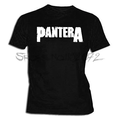 Футболка Pantera thrash мужская с металлическим пазом летняя брендовая тенниска