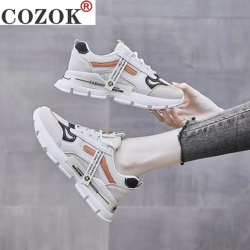 Sports Footwear Women's Running Shoes 2021 Summer Casual Shoes Mesh Breathable Platform Sneakers Increased All-match Women Shoes
Sports Footwear Women's Running Shoes 2021 Summer Casual Shoes Mesh Breathable Platform Sneakers Increased All-match Women Shoes