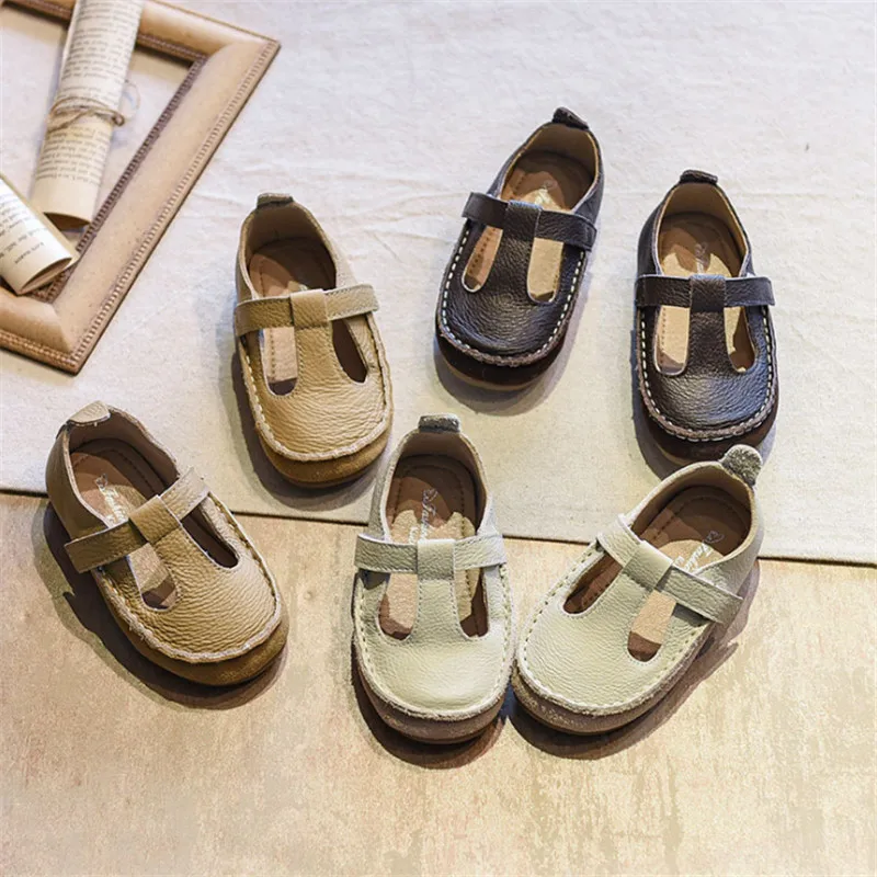 Genuine leather Kids Shoes For Girls Cute Soft Bottom Single Shoes Comfortable Toddler Baby Shoes EU 21-25
Genuine leather Kids Shoes For Girls Cute Soft Bottom Single Shoes Comfortable Toddler Baby Shoes EU 21-25