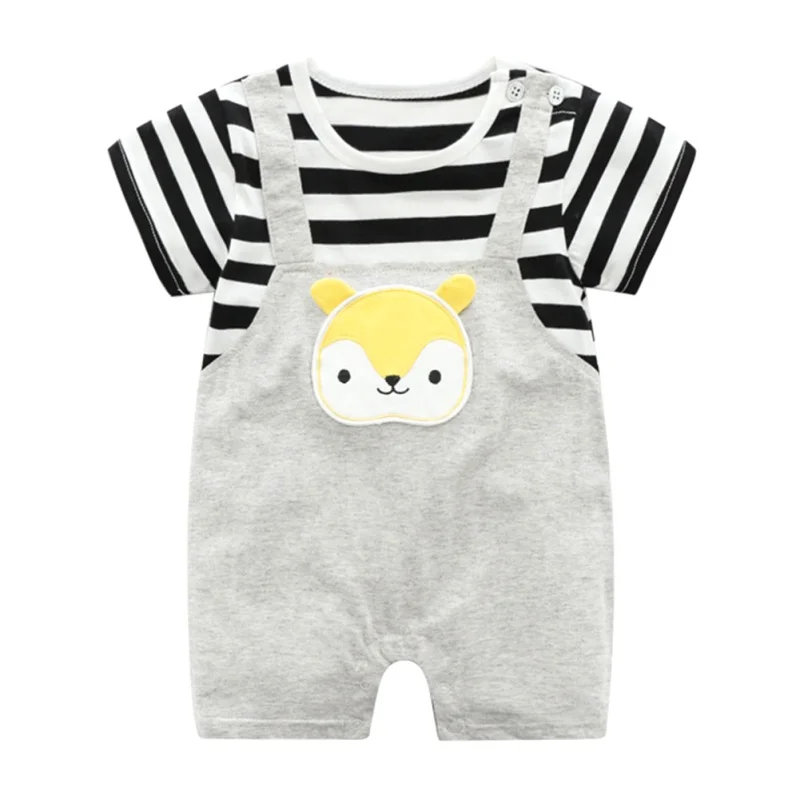 Summer Boy Cute Rompers Toddler Newborn Infant Baby Boy Girl Short Sleeve Stripe O-neck Romper 2020
Summer Boy Cute Rompers Toddler Newborn Infant Baby Boy Girl Short Sleeve Stripe O-neck Romper 2020