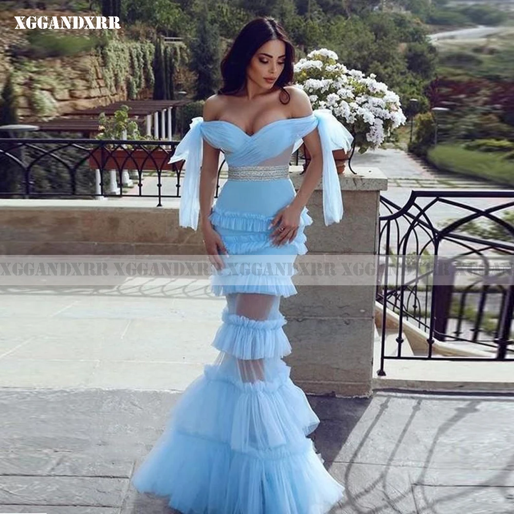 Женское вечернее платье-русалка, Элегантное синее фатиновое платье с открытой спиной, для выпускного вечера, 2022
Женское вечернее платье-русалка, Элегантное синее фатиновое платье с открытой спиной, для выпускного вечера, 2022