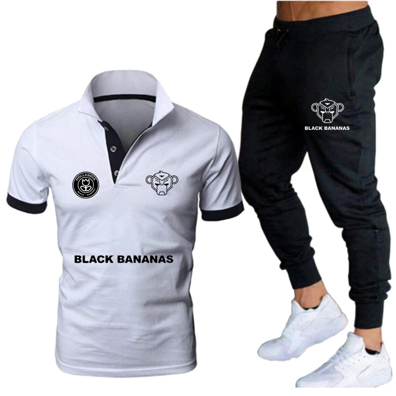 T shirt Polo Brand Clothing For Men Polo Shirts Short Sleeve Oversized Polo Two Piece Men's Sets Tops And Pants Suit S-3XL
T shirt Polo Brand Clothing For Men Polo Shirts Short Sleeve Oversized Polo Two Piece Men's Sets Tops And Pants Suit S-3XL