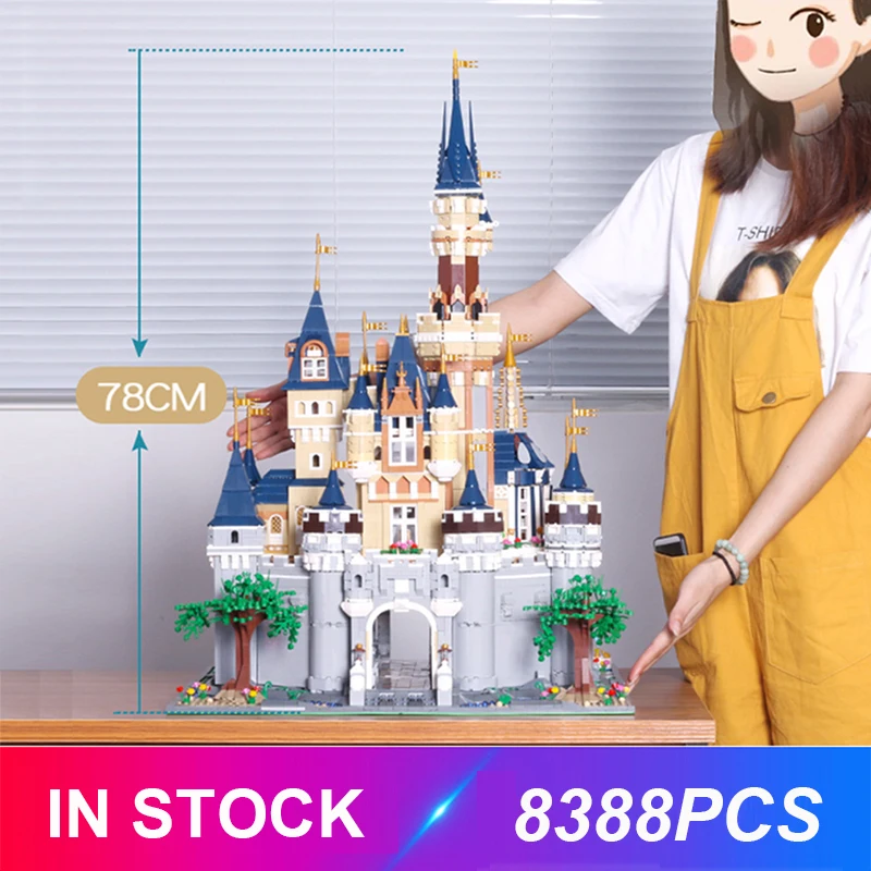 Mould King 13132 The Fairytale Castle Compatible With 71040 16008 Building Blocks Bricks Educational Toys Christmas Gifts Child
Mould King 13132 The Fairytale Castle Compatible With 71040 16008 Building Blocks Bricks Educational Toys Christmas Gifts Child