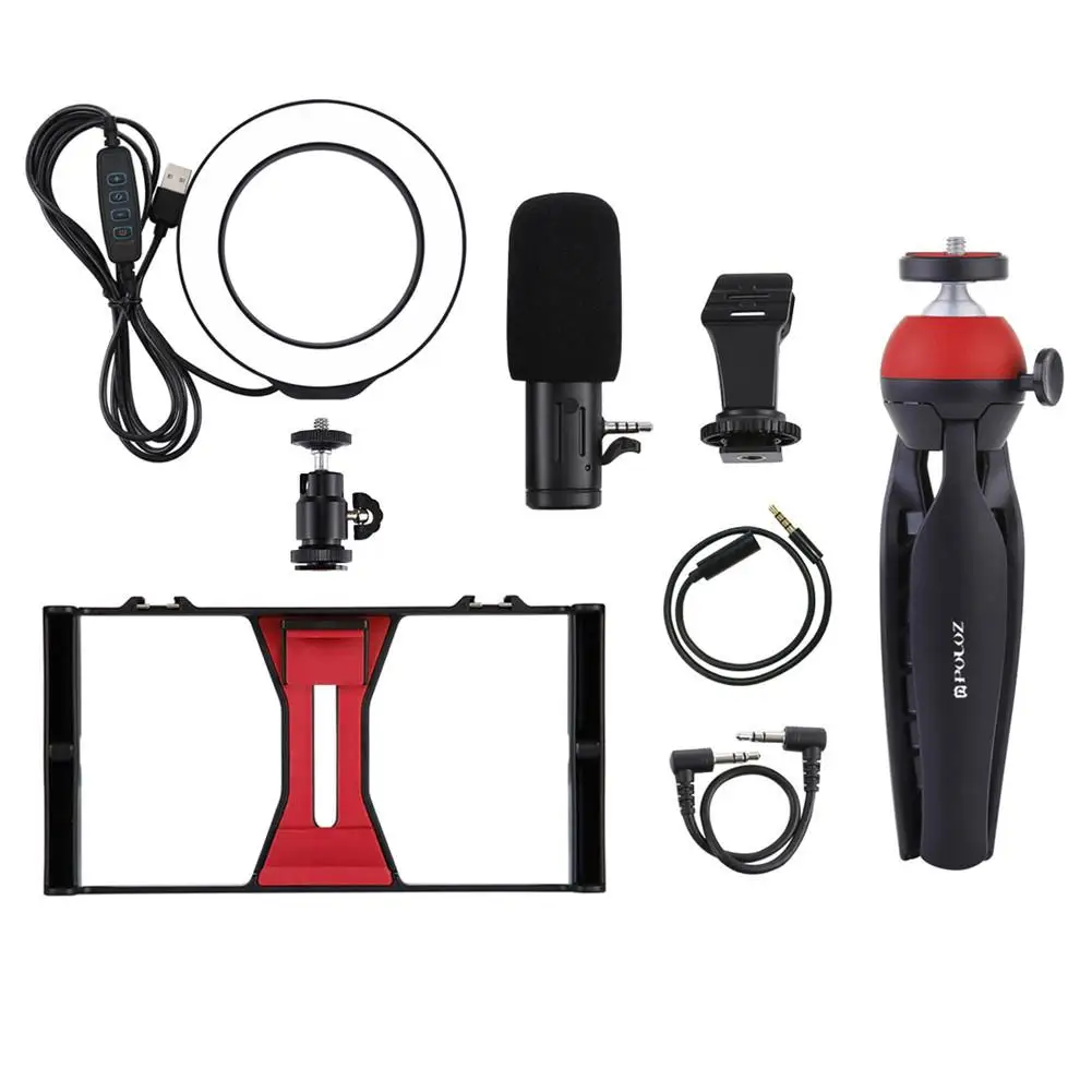 Mobile Phone Live Aluminum Alloy Rabbit Cage Set Mini Tripod Camera Cage Tripod Connecting Bracket Video DSLR USB Power Supply
Mobile Phone Live Aluminum Alloy Rabbit Cage Set Mini Tripod Camera Cage Tripod Connecting Bracket Video DSLR USB Power Supply