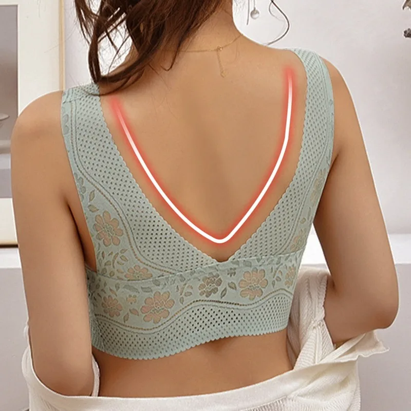Women Breathing Bra Vest Style Bra Solid Color Underwear Female Underpants Sexy Panties Plus Size Pantys Lingerie
Women Breathing Bra Vest Style Bra Solid Color Underwear Female Underpants Sexy Panties Plus Size Pantys Lingerie