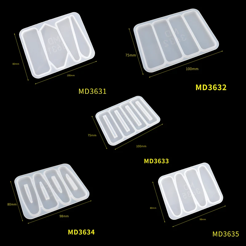 Hairpin Barrette Silicone Resin Mold Homemade Personality DIY Girl Temperament Geometric Epoxy Mold Hairpin Silicone Mold
Hairpin Barrette Silicone Resin Mold Homemade Personality DIY Girl Temperament Geometric Epoxy Mold Hairpin Silicone Mold