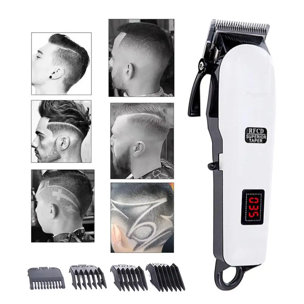 Electric Hair Clippers Professional Hair Trimmer For Men Beard Corner Razor Hairdresse Rechargeable Haircut Electric Cutter
Electric Hair Clippers Professional Hair Trimmer For Men Beard Corner Razor Hairdresse Rechargeable Haircut Electric Cutter