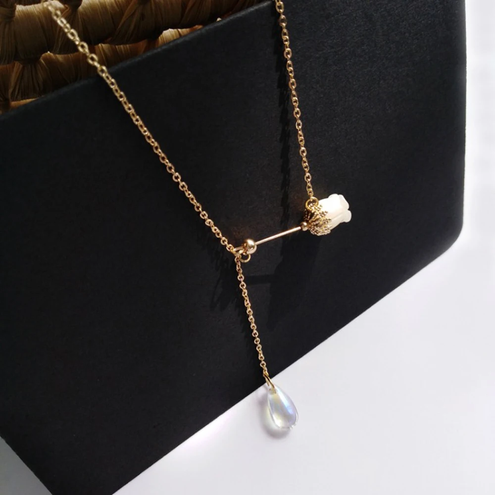 Baroque Lovely Romantic Temperament Female Charm Jewelry Fashion Rose Pendant Necklace Valentine's Day Gifts Sell Like Hot Cakes
Baroque Lovely Romantic Temperament Female Charm Jewelry Fashion Rose Pendant Necklace Valentine's Day Gifts Sell Like Hot Cakes
