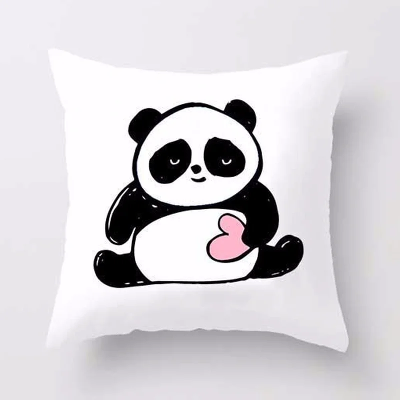 Cartoon Panda Single-sided Pillow Interior Decoration Cushion Sofa Peach Skin Cushion Cover Bedroom Pillow Cover Decoration
Cartoon Panda Single-sided Pillow Interior Decoration Cushion Sofa Peach Skin Cushion Cover Bedroom Pillow Cover Decoration