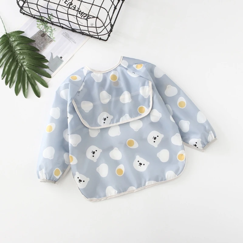 D0AF Baby Bibs Toddler aterproof Long Sleeve Apron Cartoon Animals Children Feeding Smock Bib Baby Stuff
D0AF Baby Bibs Toddler aterproof Long Sleeve Apron Cartoon Animals Children Feeding Smock Bib Baby Stuff