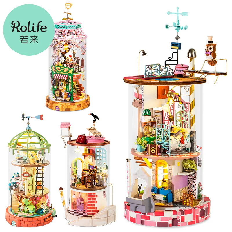 Robotime Doll House Mysterious World Furniture Miniature DIY 3D Wooden Miniaturas Dollhouse Children Toys Gifts For Girlfriends
Robotime Doll House Mysterious World Furniture Miniature DIY 3D Wooden Miniaturas Dollhouse Children Toys Gifts For Girlfriends