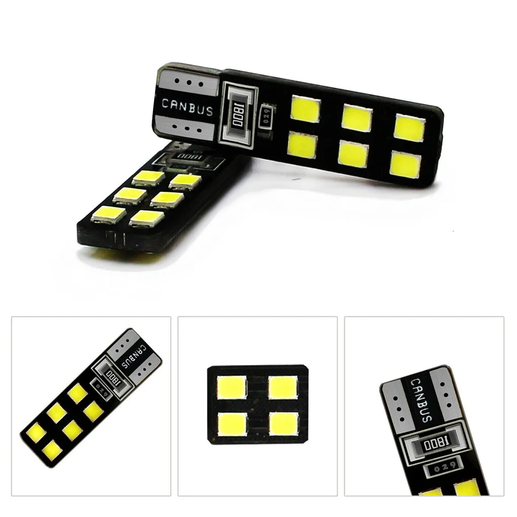 New 2pcs T10 6000K Super Bright Width License Plate Light Car Reading Auto Front Fog Bulbs Replacement
New 2pcs T10 6000K Super Bright Width License Plate Light Car Reading Auto Front Fog Bulbs Replacement