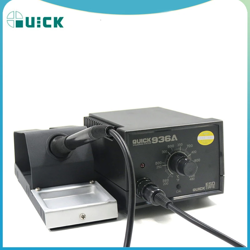 Original QUICK 220V 60W 936A Constant Temperature Electronic Soldering Iron SMD Rework Station with 10pcs solder iron tips
Original QUICK 220V 60W 936A Constant Temperature Electronic Soldering Iron SMD Rework Station with 10pcs solder iron tips