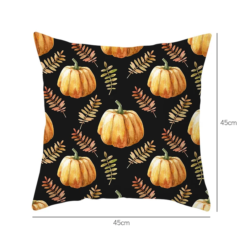 Halloween Cushion Cover Cartoon Pumpkin Printed Pillow Cover 45*45 Polyester Sofa Pillow Cover Square Kussenhoes Home Decor
Halloween Cushion Cover Cartoon Pumpkin Printed Pillow Cover 45*45 Polyester Sofa Pillow Cover Square Kussenhoes Home Decor
