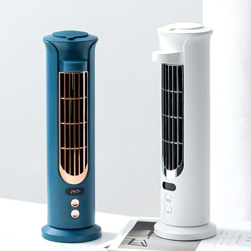 Home Appliances Desktop Water Mist Air Cooling Fan USB Rechargeable 4000mAh Battery Vertical Bladeless Electric Fan 3 Gear
Home Appliances Desktop Water Mist Air Cooling Fan USB Rechargeable 4000mAh Battery Vertical Bladeless Electric Fan 3 Gear