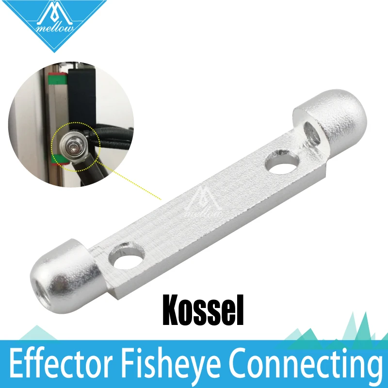 Аксессуары для 3D принтера Kossel рыбий глаз разъем треугольный тип соединение|fisheye