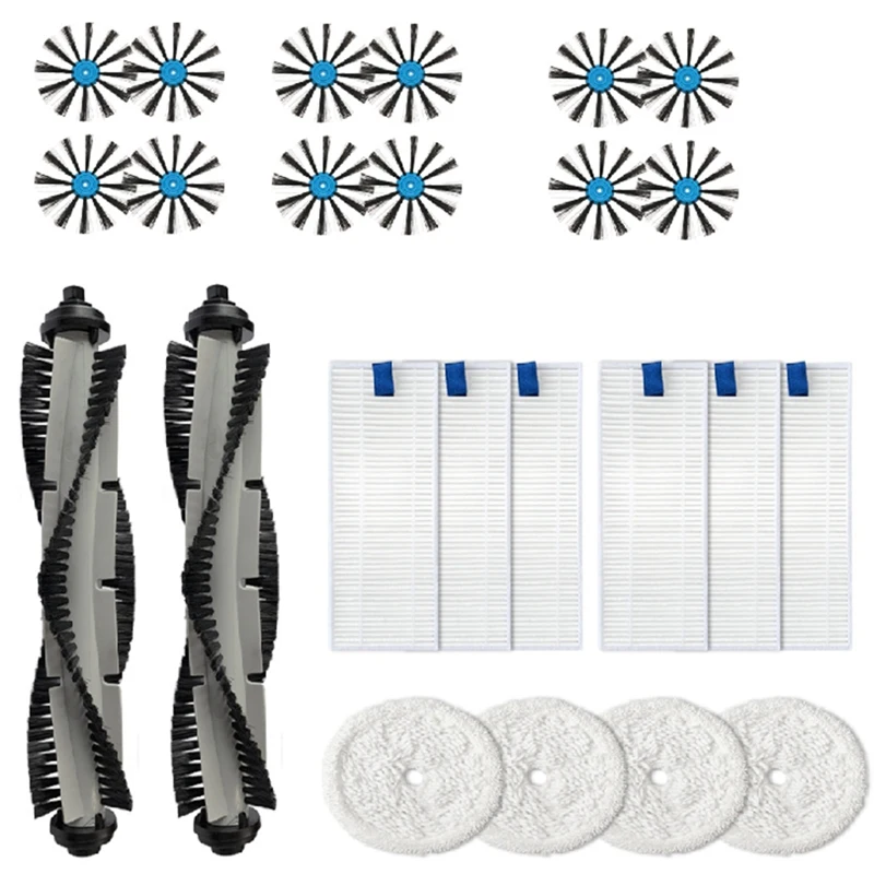 HEPA Filter Main Roller Brush Side Brushes Mop Cloth Rags for Bissell 3115 Sweeping Robot Vacuum Cleaner Accessories
HEPA Filter Main Roller Brush Side Brushes Mop Cloth Rags for Bissell 3115 Sweeping Robot Vacuum Cleaner Accessories