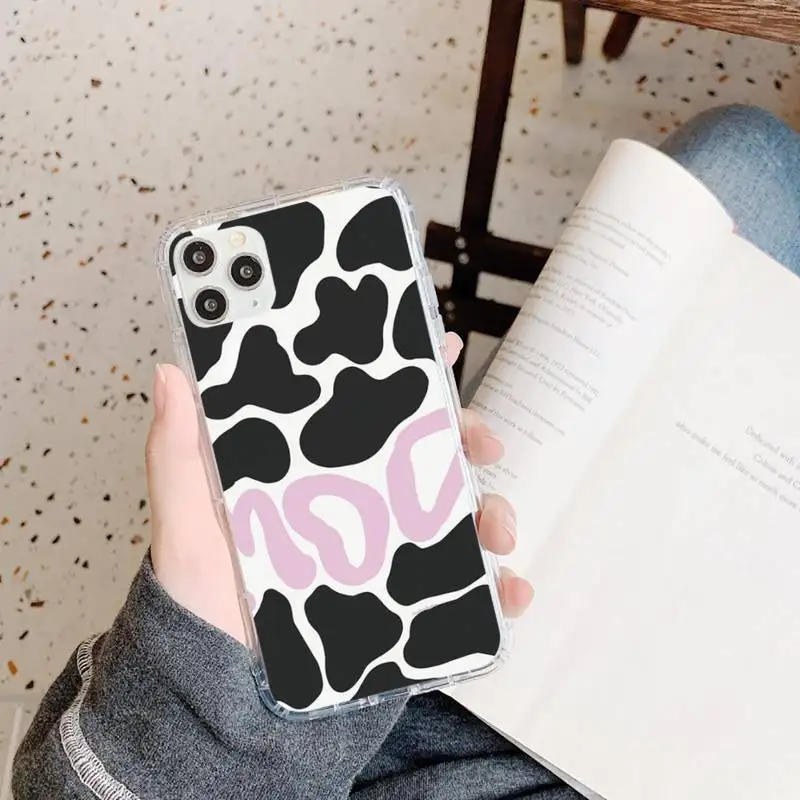 Cow Print Black White Phone Case Transparent for iPhone 11 12 mini pro XS MAX 8 7 6 6S Plus X 5S SE 2020 XR
Cow Print Black White Phone Case Transparent for iPhone 11 12 mini pro XS MAX 8 7 6 6S Plus X 5S SE 2020 XR