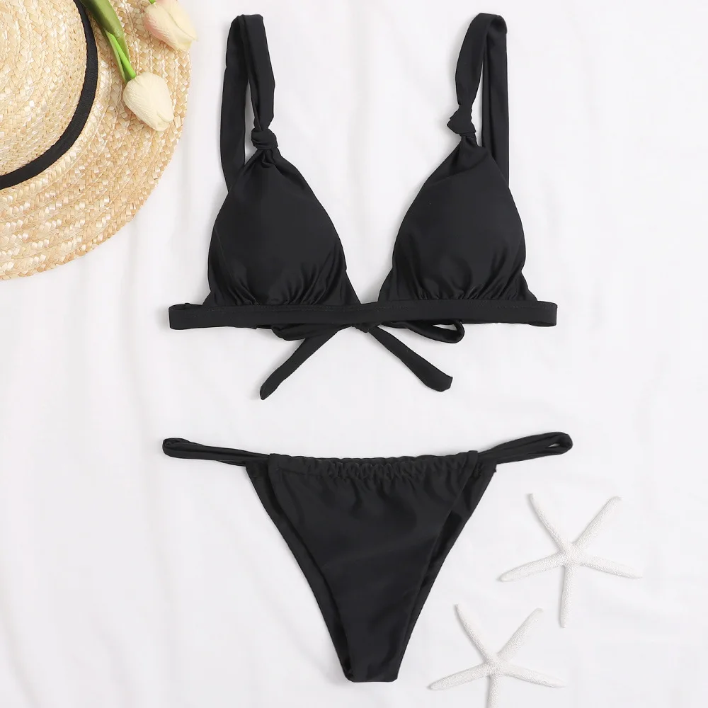 2021 Sexy Bikini Women Swimsuit Solid Swimwear Female Brazilian Biquini Low Waist Bathing Suits Summer Beach Wear Swimming Suit
2021 Sexy Bikini Women Swimsuit Solid Swimwear Female Brazilian Biquini Low Waist Bathing Suits Summer Beach Wear Swimming Suit