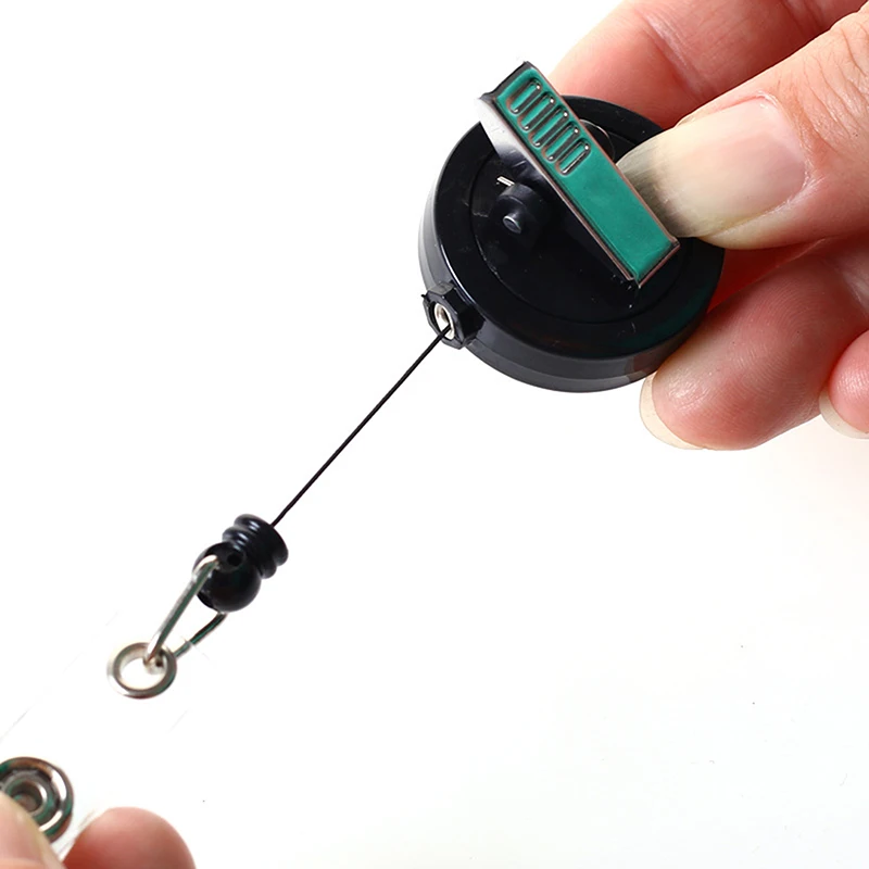 Concave Retractable Easy Pull Button Round LOGO ID Card Label Badge Anti-lostreport Device Tool Brooches Holder Reels Key Ring
Concave Retractable Easy Pull Button Round LOGO ID Card Label Badge Anti-lostreport Device Tool Brooches Holder Reels Key Ring