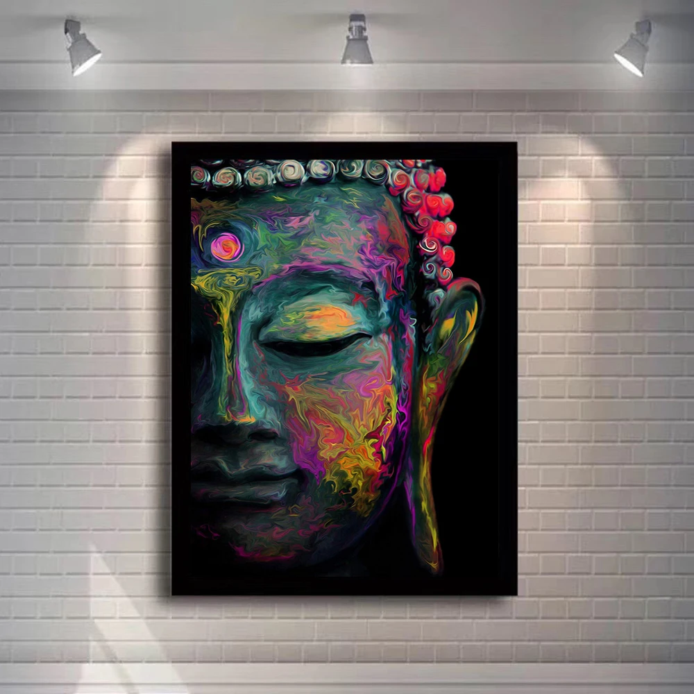 Modern Buddhism Art Canvas Paintings Wall Graffiti Art Prints and Posters Wall Pictures for Living Room Home Wall Cuadros Decor
Modern Buddhism Art Canvas Paintings Wall Graffiti Art Prints and Posters Wall Pictures for Living Room Home Wall Cuadros Decor