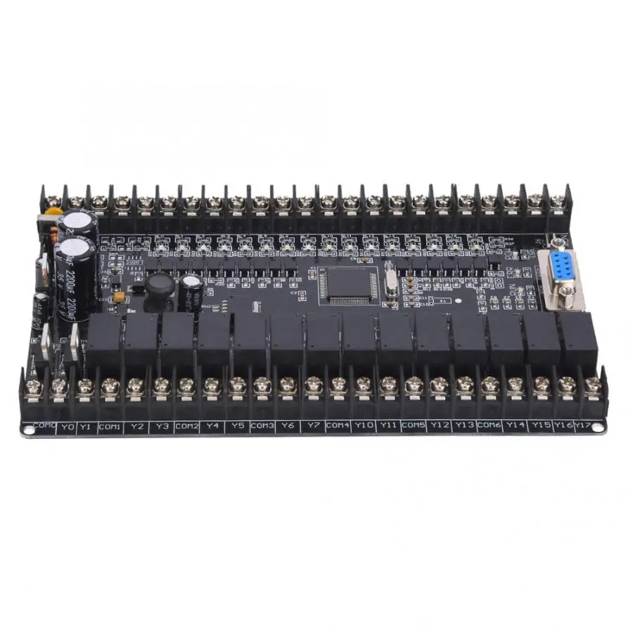 Программируемый логический контроллер 32 bit CPU 32MRT + 458 2AD Clock PLC промышленная плата