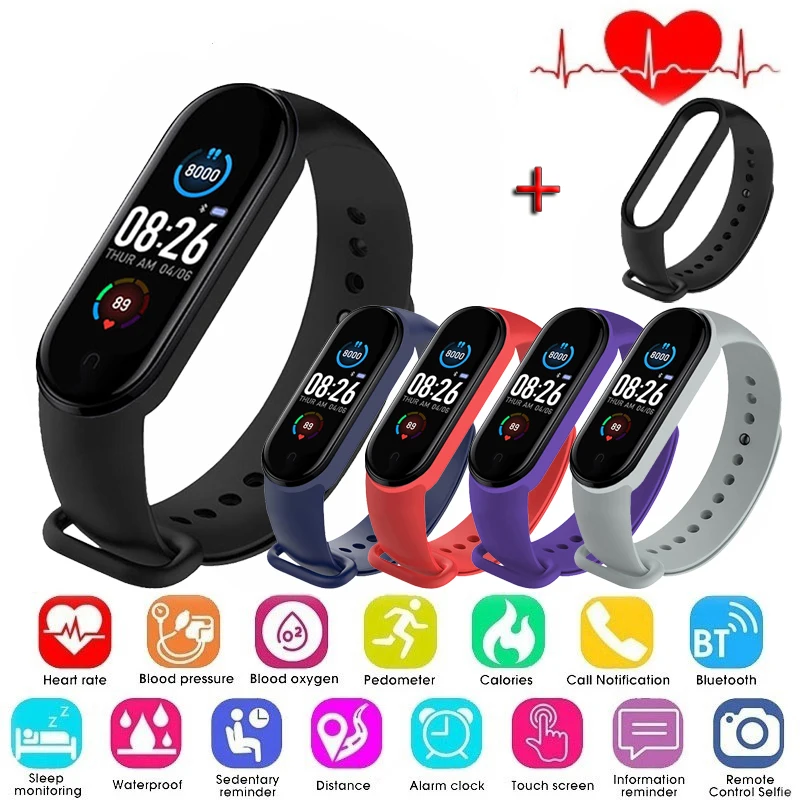 Sport Smart Digital Watch for Women Men Compatible Bluetooth Call Reminder Message Push with Heart Rate Monitor Fitness Band
Sport Smart Digital Watch for Women Men Compatible Bluetooth Call Reminder Message Push with Heart Rate Monitor Fitness Band