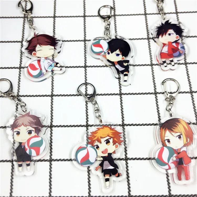 Volleyball teenager anime cartoon keychain men's keychain bag women's acrylic keychain chain pants children's pendant fashion
Volleyball teenager anime cartoon keychain men's keychain bag women's acrylic keychain chain pants children's pendant fashion