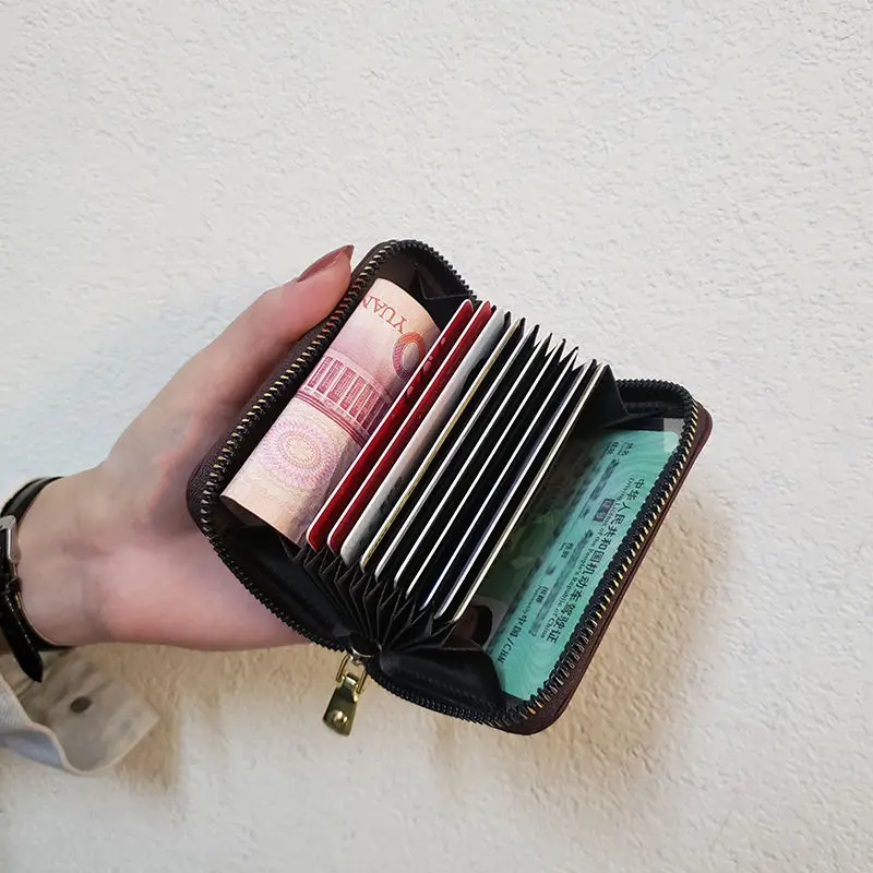 ins new Korean version of anti-degaussing zipper card bag organ fashion men and women multi-card coin purse bank card wallet
ins new Korean version of anti-degaussing zipper card bag organ fashion men and women multi-card coin purse bank card wallet