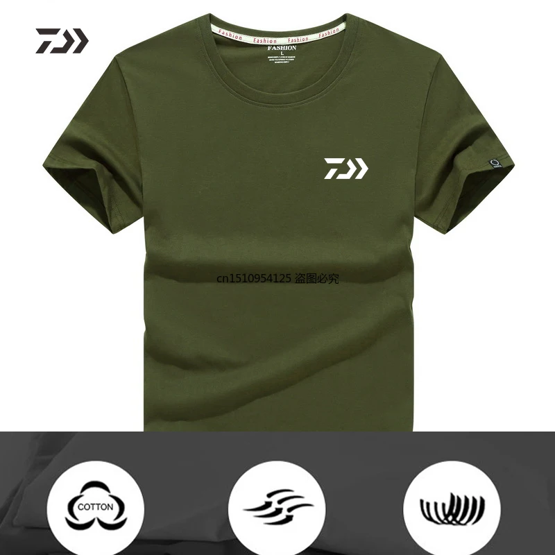 2021 Daiwa Summer Fishing Jersey Shirt Cotton Breathable Soft Solid Sun Protection Fishing Shirts Outdoor Sports Hiking Camping 
2021 Daiwa Summer Fishing Jersey Shirt Cotton Breathable Soft Solid Sun Protection Fishing Shirts Outdoor Sports Hiking Camping