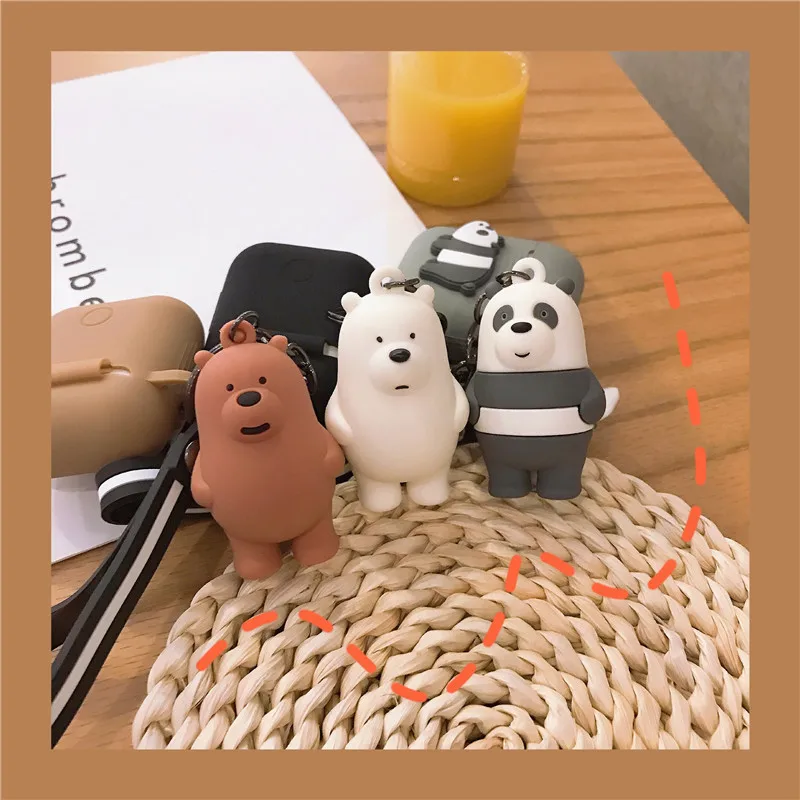 Cartoon Cute Case For AirPods Panda Bear Keychain Shockproof Bluetooth Wireless Headphones Cover for Airpods 2 Accessories
Cartoon Cute Case For AirPods Panda Bear Keychain Shockproof Bluetooth Wireless Headphones Cover for Airpods 2 Accessories