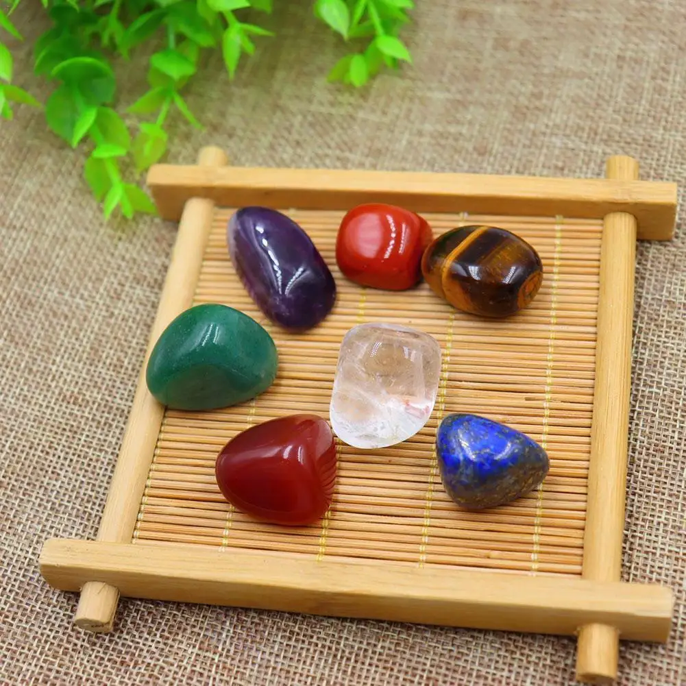 Seven Color Chakra Stone Set Yoga Meditation Healing Crafts Decoration Stone And Crystal Ornaments Energy Stone X7P4
Seven Color Chakra Stone Set Yoga Meditation Healing Crafts Decoration Stone And Crystal Ornaments Energy Stone X7P4
