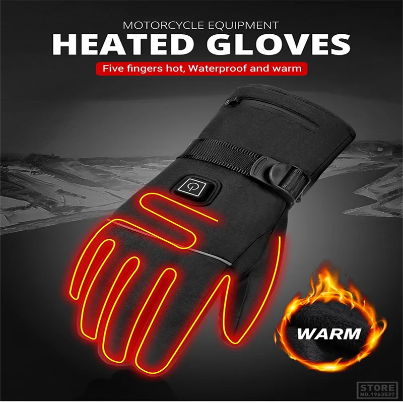 Winter Gloves Heated Gloves Waterproof Heated Guantes Moto Touch Screen Battery Powered Motorbike Racing Riding Gloves Winter
Winter Gloves Heated Gloves Waterproof Heated Guantes Moto Touch Screen Battery Powered Motorbike Racing Riding Gloves Winter