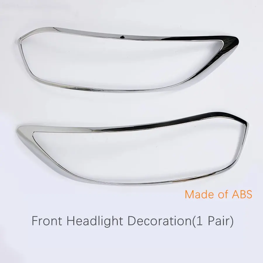 ABS Chrome Front / Rear Trunk Tail Light Lamp Protection Frame Decoration Cover Trim For Renault Kadjar 2016 2017 2018
ABS Chrome Front / Rear Trunk Tail Light Lamp Protection Frame Decoration Cover Trim For Renault Kadjar 2016 2017 2018