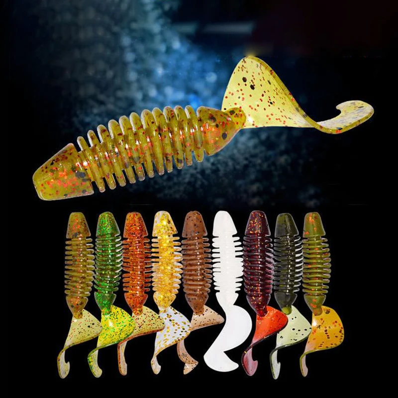 6PCS 6CM 3G Fishing Lure Fishing Tools Curl Worm Soft Bait Wobbler Artificial Shrimp Odor With Salt Rubber Bass Lure Long Tail
6PCS 6CM 3G Fishing Lure Fishing Tools Curl Worm Soft Bait Wobbler Artificial Shrimp Odor With Salt Rubber Bass Lure Long Tail