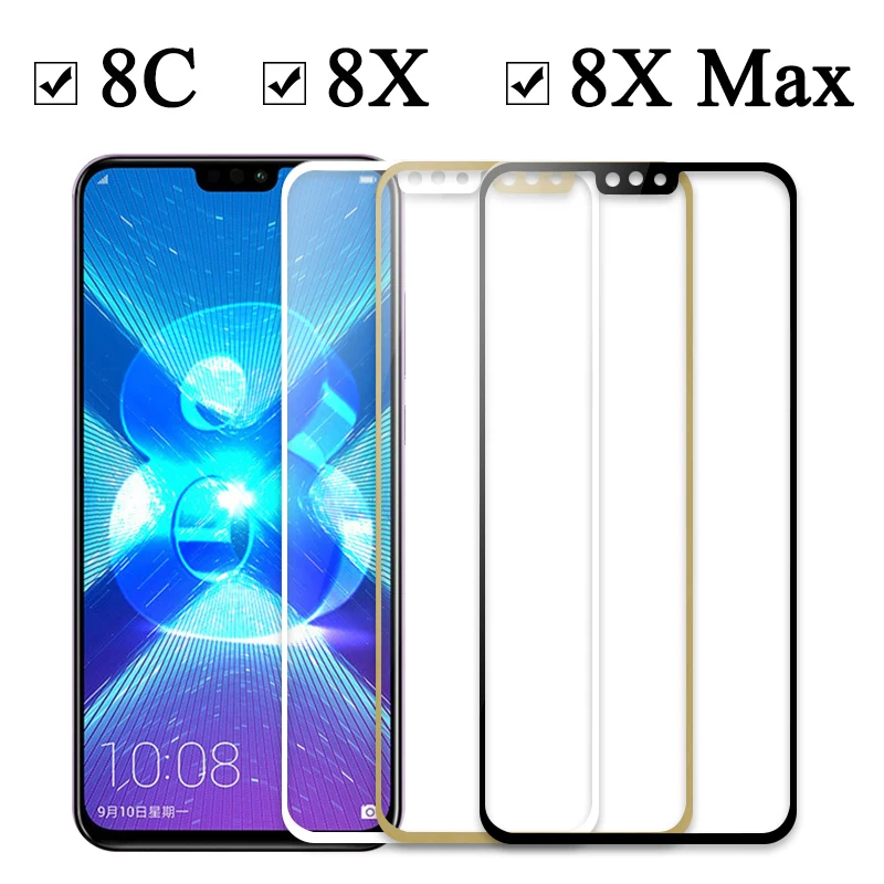Huawei honor 8X закаленное стекло Оригинал Полное покрытие протектор экрана для huawei 8x Max