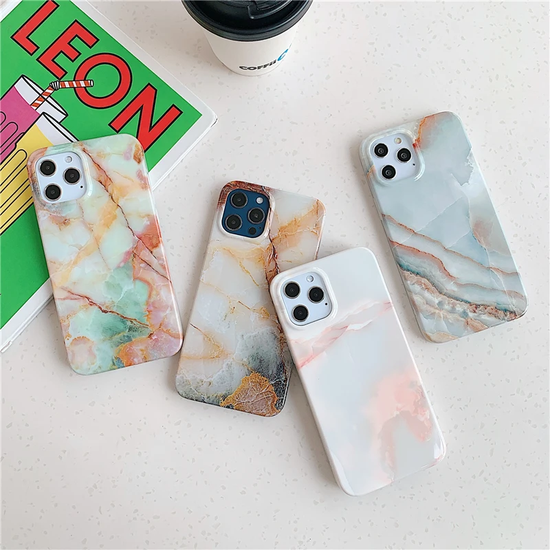 Luxury Green Brown Marble Texture Phone Case For iPhone 13 12 Mini 11 Pro XS MAX XR X 7 8 Plus SE2 Soft TPU Silicone Cover Coque
Luxury Green Brown Marble Texture Phone Case For iPhone 13 12 Mini 11 Pro XS MAX XR X 7 8 Plus SE2 Soft TPU Silicone Cover Coque