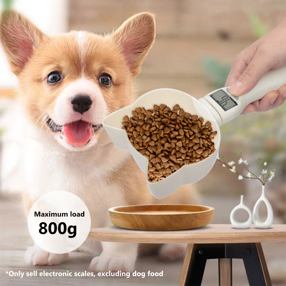 Food Scoop Scale 800g/1g Cup Electronic Digital Measuring Bowl Kitchen With LCD Display Feeder Tools Portable Pet for Cat Dog
Food Scoop Scale 800g/1g Cup Electronic Digital Measuring Bowl Kitchen With LCD Display Feeder Tools Portable Pet for Cat Dog